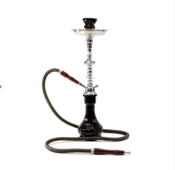 Traditional Medium Sized Shisha Black