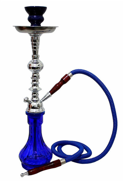 Traditional Medium Sized Shisha Blue