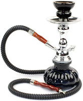 Pumpkin Style Shisha Black 24cm