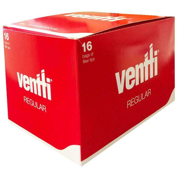 Ventti Regular Filter Tips (Box 16 Packs)