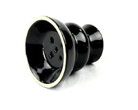 Pumpkin Style Shisha Black 24cm