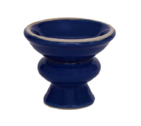 Pumpkin Style Shisha 24cm Blue